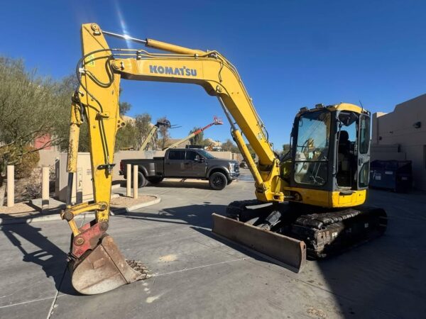 2013 Komatsu PC88MR Excavator - Image 10