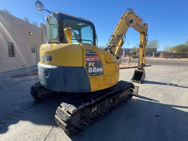 2013 Komatsu PC88MR Excavator - Image 6