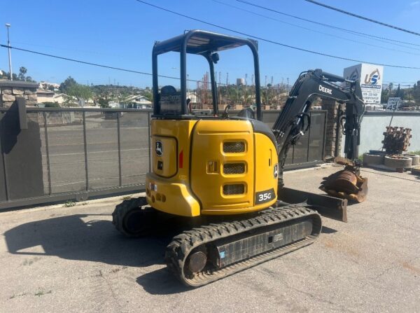 2023 John Deere 35G Mini Ex with extra bucket - Image 4