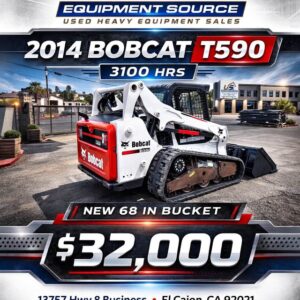 2014 Bobcat T590 skid steer